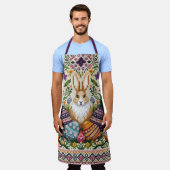 Tablier Mignonne/Colorée Printemps/Pâques (Porté)