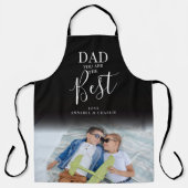 Tablier Mignonne 'DAD' vous êtes la meilleure photo sur to (Recto)