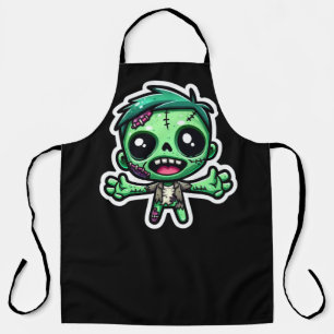 Tablier Mignonne, drôle de zombie