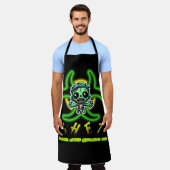 Tablier Mignonne, drôle de zombie (Porté)