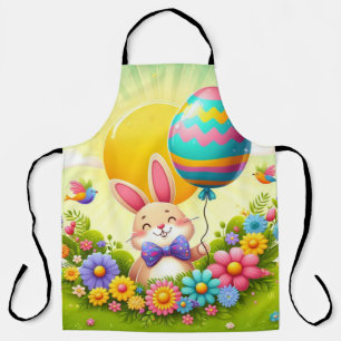 Tablier Mignonne, fantastique et coloré lapin de Pâques