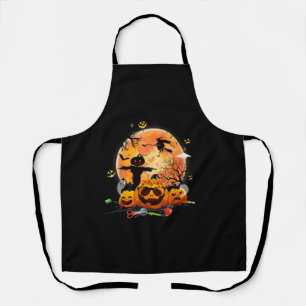 Tablier Mignonne Fantôme Halloween Enseignant Trick Ou Ens