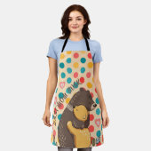 Tablier Mignonne maman Apron, cadeau de jour mère, Meilleu (Porté)