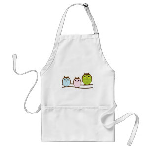 Tablier Mignonne Mod Chic Élégante Hibou Destinée