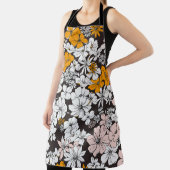 Tablier Mignonne Motif Floral Simples Et Simples. Chariot (Insitu)