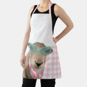 Tablier Mignonne Mouton Avec Lunettes (Insitu)