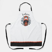 Tablier Mignonne poupée de nidification Matryoshka de Noël (Recto)