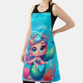 Tablier Mignonne sirène sous-marine (Insitu)