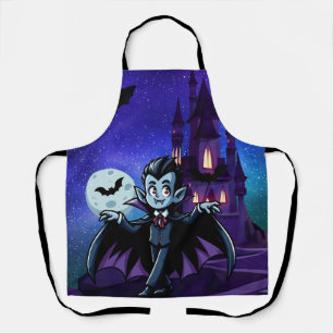 Tablier Mignonne, whimsical Halloween vampire