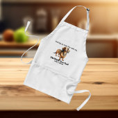 Tablier Mignons BRUNS & NOIRS Cuisine Dachshund