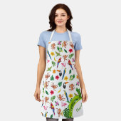 Tablier Mignons et bananes en Jungle Motif Cuisine (Porté)