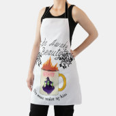 Tablier Mikitiez café halloween sorcière princesse beauté (Insitu)