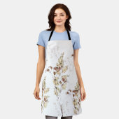 Tablier Mikitiez pisce nature selfloe fleur rose (Porté)