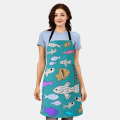 Tablier Mikitiez venus mermaid pêche été (Porté)