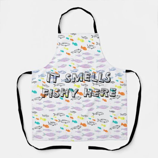 Tablier Mikitiez venus mermaid pêche été (Recto)