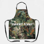 Tablier Mimicking Nature : La science du camouflage (Recto)