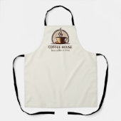 Tablier Minimal Simple Café Shop barista (Recto)