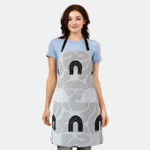 Tablier Minimalist Mixed Boho Arches (Porté)