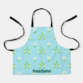 Tablier Minimalist Spring Floral Pattern (Recto)