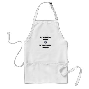 Tablier Minuterie de cuisine/tablier de détecteur de fum