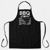 Tablier Minuteur de BBQ drôle (Recto)