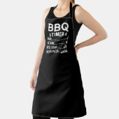 Tablier Minuteur de BBQ drôle (Insitu)