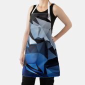 Tablier Mirage triangulaire bleu (Insitu)
