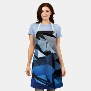 Tablier Mirage triangulaire bleu
