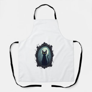 Tablier Miroir de chat hanté