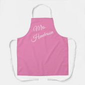 Tablier Mme Apron rose (Recto)