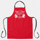 Tablier Mme Claus Bake Shoppe (Recto)