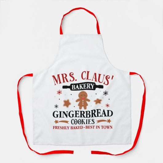 Tablier Mme Clause Baking (Recto)