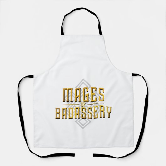 Tablier MoB Mages of Badassery Design - Apron (Recto)
