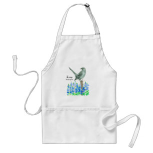 Tablier Mockingbird State Bird of Texas Don pour chef