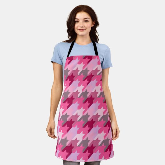 Tablier Mode Vintage Style - Motif Printemps moderne (Porté)