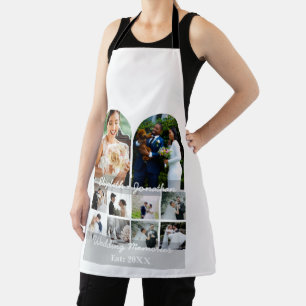 Tablier Modèle de collage de couple pour 10 photos de souv