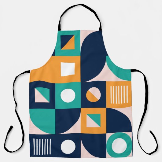 Tablier Modèle de composition de couleur géométrique avec (Recto)
