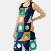 Tablier Modèle de composition de couleur géométrique avec (Insitu)