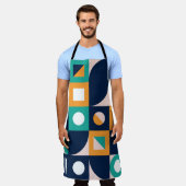 Tablier Modèle de composition de couleur géométrique avec (Porté)