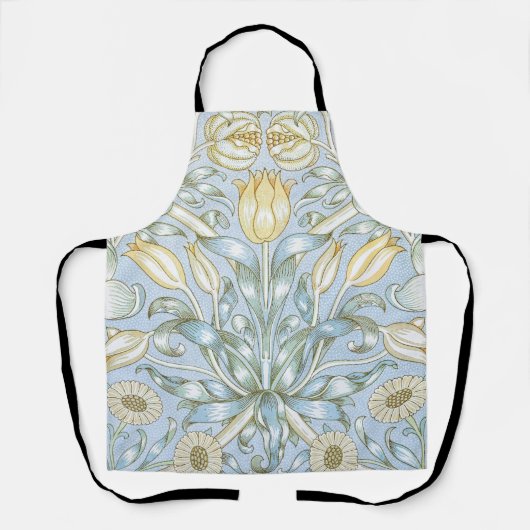 Tablier Modèle de fleur de lys et de grenade de William Mo (Recto)