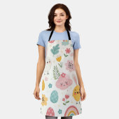 Tablier Modèle de lapin de Pâques (Porté)