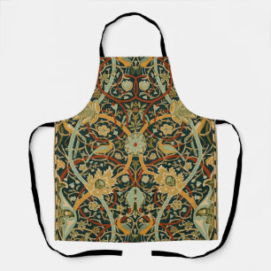 Tablier Modèle de tapisserie forestière de William Morris