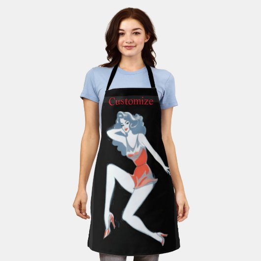 Tablier Modèle flamboyant Poster Thunder_Cove (Porté)