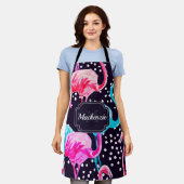 Tablier Modèle Flamingo mou (Porté)