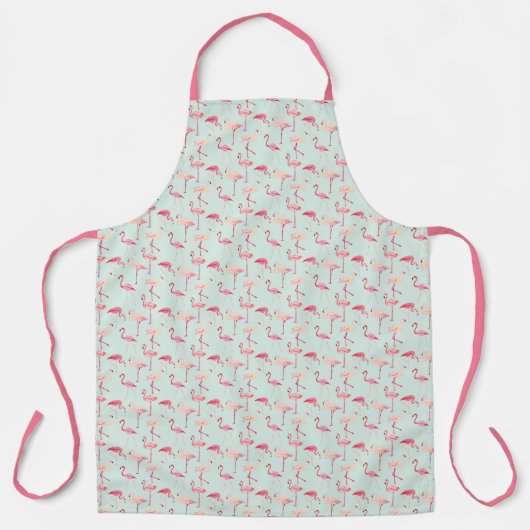 Tablier Modèle Flamingo rétro (Recto)