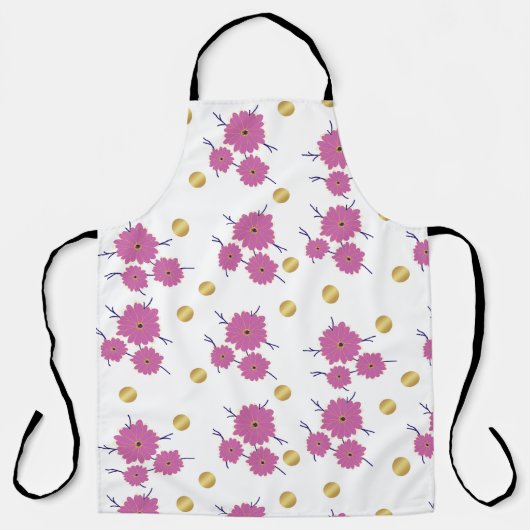 TABLIER MODÈLE FLORAL (Recto)