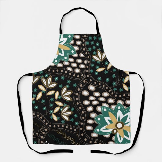 Tablier Modèle floral (Recto)