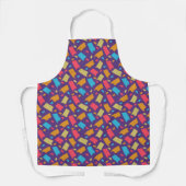 Tablier Modèle floral coloré (Recto)