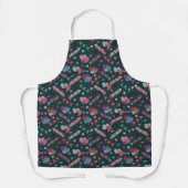Tablier Modèle floral cool (Recto)