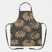 Tablier Modèle floral de Boho moderne (Recto)